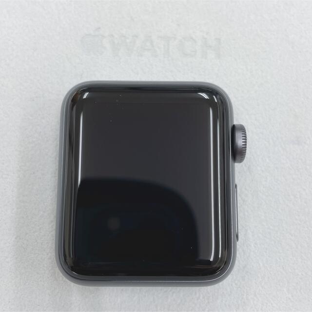 Apple Watch(アップルウォッチ)のApple Watch series3 アップルウォッチ スペースグレー スマホ/家電/カメラのスマホ/家電/カメラ その他(その他)の商品写真