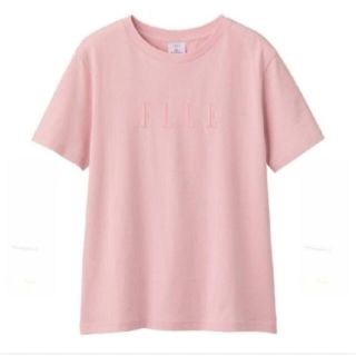 エル(ELLE)の【新品】GU ELLEコラボTシャツ(Tシャツ(半袖/袖なし))