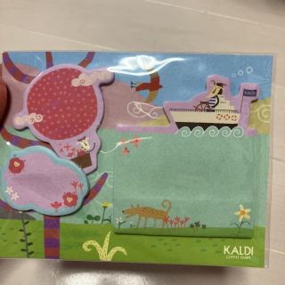 カルディ(KALDI)のカルディ、ピヨ丸メモ用紙2つセット(ノート/メモ帳/ふせん)