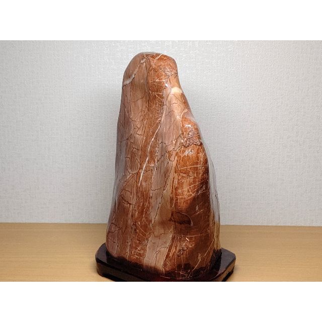 津軽錦 6.8kg 錦石 碧玉 ジャスパー 赤石 原石 鑑賞石 自然石 水石