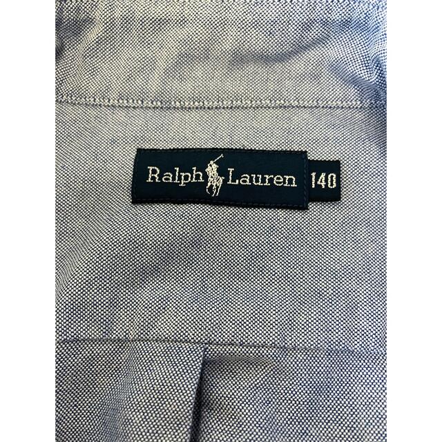 Ralph Lauren(ラルフローレン)のラルフローレン　ダンガリーシャツ　140 キッズ/ベビー/マタニティのキッズ服男の子用(90cm~)(ブラウス)の商品写真