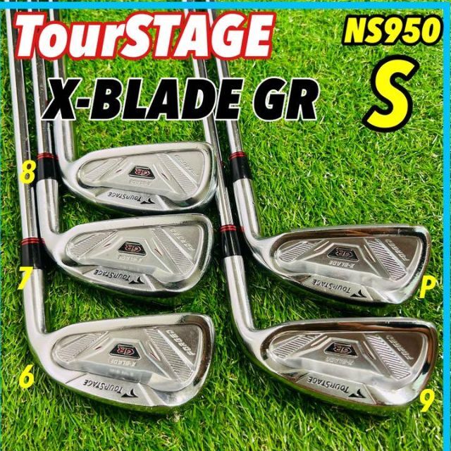 Tour STAGE X-BLADE GR アイアン5本セット