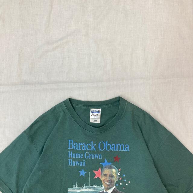 希少 Vintage／オバマ Tシャツ USA 大統領 グラフィック 00s