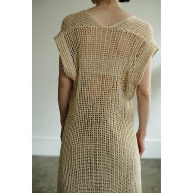 little suzie 21ss "tape yarn mesh vest"littlesuzie