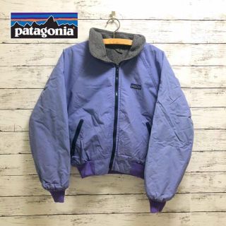 パタゴニア(patagonia)のパタゴニア◆ナイロンジャケット　パープル　古着　10 シャカシャカ(ジャケット/上着)