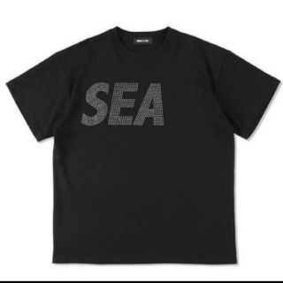 ウィンダンシー(WIND AND SEA)のSEA (Rhine Stone) S/S T-shirt / Black(Tシャツ/カットソー(半袖/袖なし))