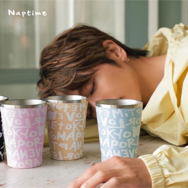 AAA(トリプルエー)のnaptime タンブラー 水色 インテリア/住まい/日用品のキッチン/食器(タンブラー)の商品写真