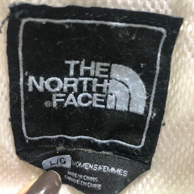 THE NORTH FACE(ザノースフェイス)のノースフェイス◆マウンテンパーカー　HYVENT オフホワイト　L レディースのジャケット/アウター(ナイロンジャケット)の商品写真