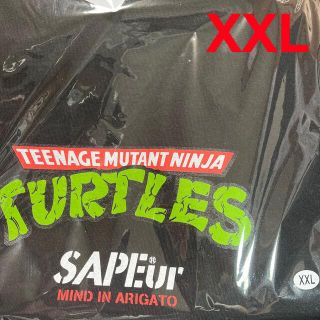 SAPEur サプール ミュータントタートルズ ブラック tシャツ XXLの ...