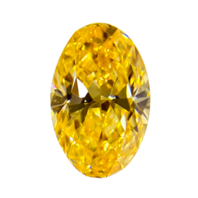 即納!最大半額!】 YELLOW INTENSE FANCY ORANGE OV 0.40ct その他