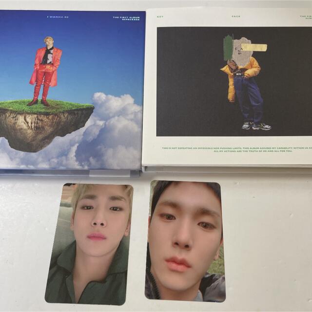 SHINee  キー　I WANNA BE  FACE  トレカ付 エンタメ/ホビーのCD(K-POP/アジア)の商品写真