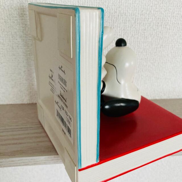 SNOOPY(スヌーピー)のスヌーピー フィギュア ブックエンド ホールマーク 2個セット エンタメ/ホビーのフィギュア(アメコミ)の商品写真