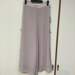 エムズグレイシー(M'S GRACY)のエムズグレイシー　ワイドパンツ　一度着用　シミあり　新品タグ付き　くり様専用(その他)