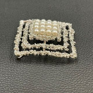 タサキ ダイヤモンド ブローチ 2.97CT