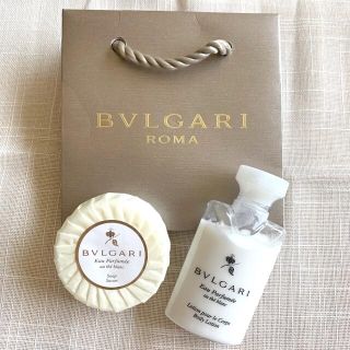 ブルガリ(BVLGARI)のブルガリ　石鹸　ボディミルク(ボディソープ/石鹸)