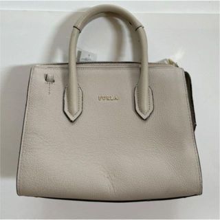 フルラ(Furla)のFURLA フルラ ハンドバッグ ショルダーバッグ 保存袋付 ベージュ(ハンドバッグ)