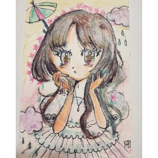 原画 yukineイラスト   雨の後に(アート/写真)