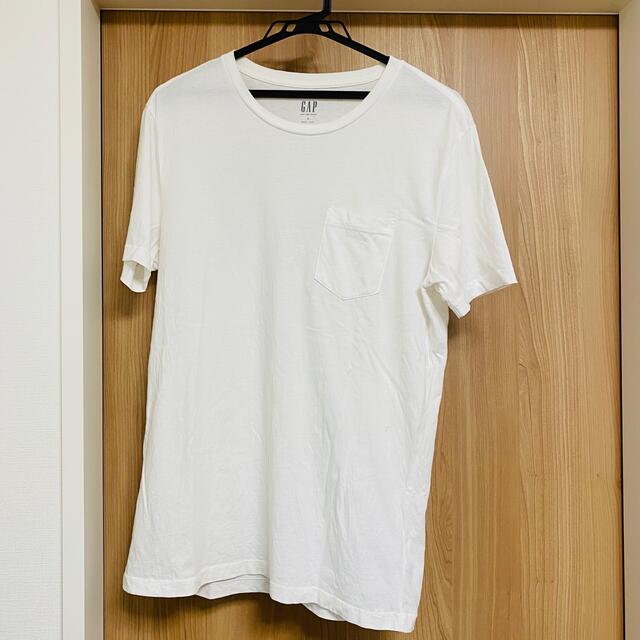 GAP(ギャップ)のGAP   ギャップ　ポケットTシャツ　ホワイト メンズのトップス(Tシャツ/カットソー(半袖/袖なし))の商品写真