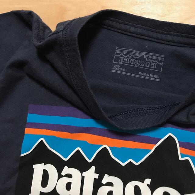 patagonia(パタゴニア)のパタゴニア  半袖　ロゴP-6  Tシャツ　110cm キッズ/ベビー/マタニティのキッズ服男の子用(90cm~)(Tシャツ/カットソー)の商品写真