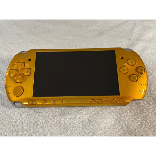 超特価sale開催】 完動品 PSP-3000 本体 ブライトイエロー ソフト3本セット