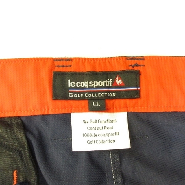 le coq sportif(ルコックスポルティフ)のルコックスポルティフ 18SS ゴルフ ショートパンツ ハーフパンツ LL 紺 メンズのパンツ(ショートパンツ)の商品写真