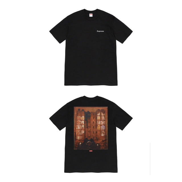 Martin Wong/Supreme Big Heat Tee black M