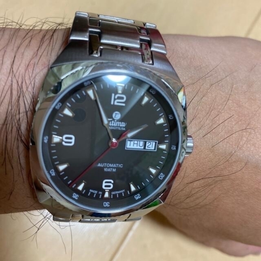 チュチマ 腕時計 ザクセンワン 6121-05 黒
