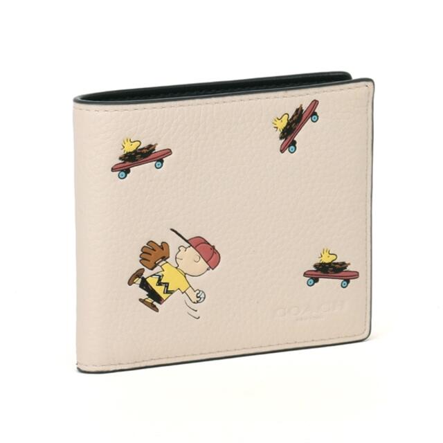 COACH - コーチ 二つ折り財布 PEANUTSコラボ ピーナッツ スヌーピー
