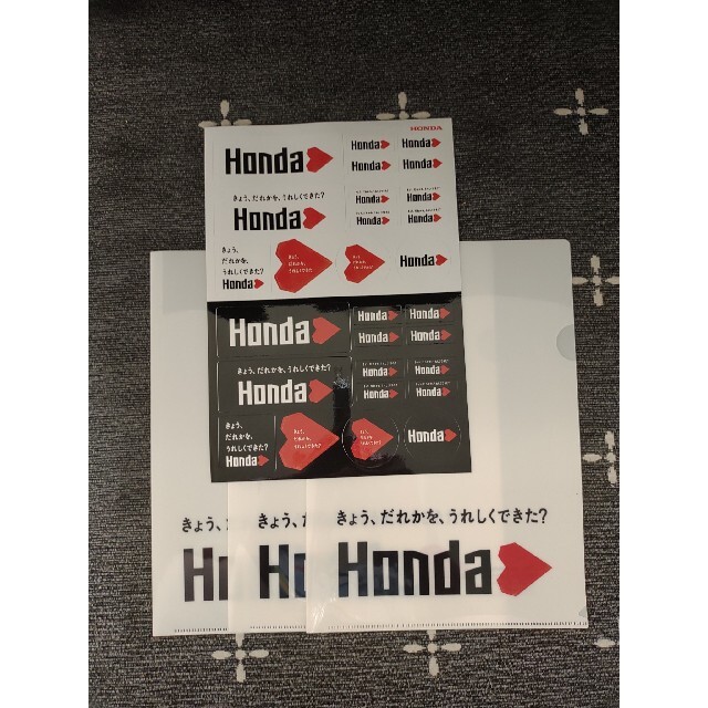 HONDA　クリアファイル　シール 自動車/バイクの自動車/バイク その他(その他)の商品写真