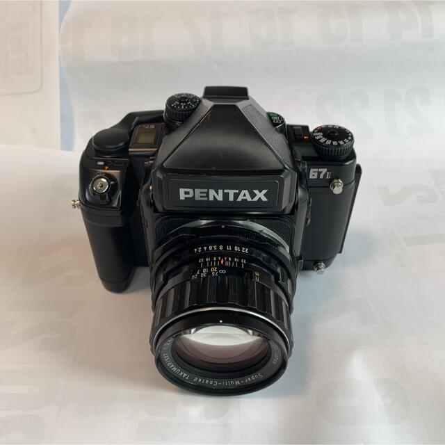 予約販売】本 PENTAX Ⅱ＋AEペンタプリズム＋SMCT2.4/105 ペンタックス