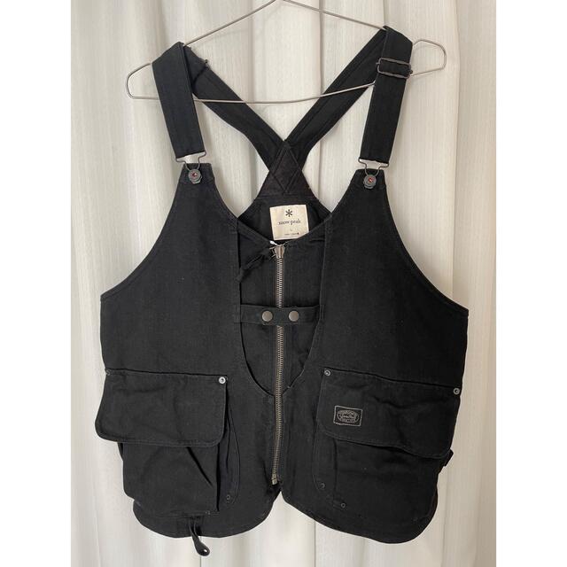 snowpeakスノーピーク焚き火ベスト snow peak TAKIBI Vest L 黒