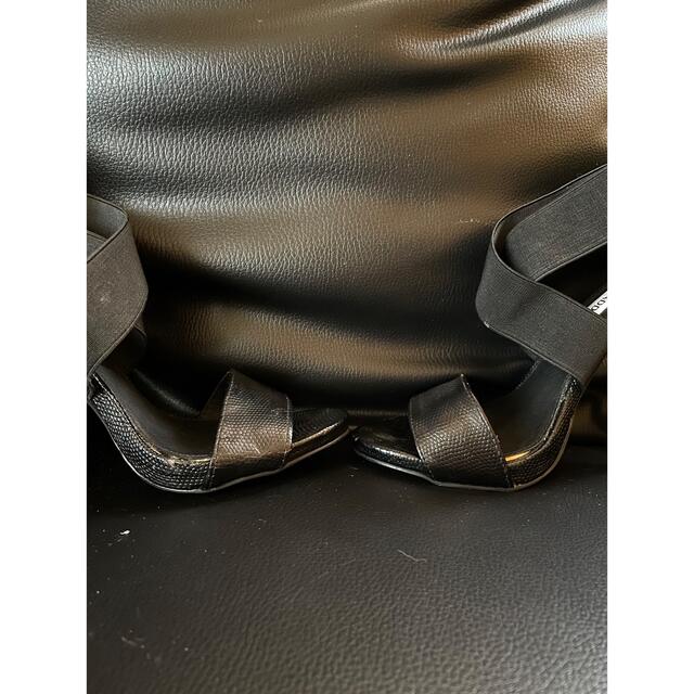 Steve Madden - Steve Madden サンダル ラバー ゴム ブラックの通販 by