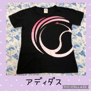 アディダス(adidas)の値下げ　アディダス♡黒Tシャツ♡サイズM(Tシャツ(半袖/袖なし))