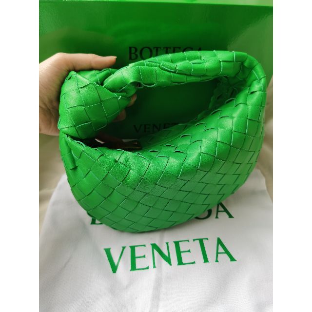 まとめ買いでお得 - Veneta Bottega BOTTEGA ミニザジョディ　パラキート VENETA ハンドバッグ