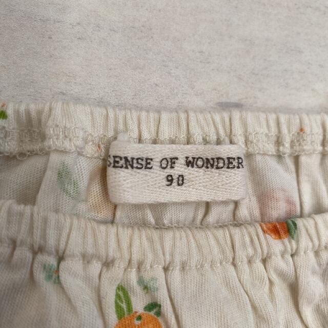 sense of wonder(センスオブワンダー)のセンスオブワンダー　Tシャツ　シャーリング キッズ/ベビー/マタニティのキッズ服女の子用(90cm~)(Tシャツ/カットソー)の商品写真