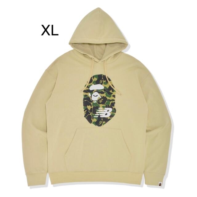 XL BAPE X NEW BALANCE   PULLOVER HOODIE