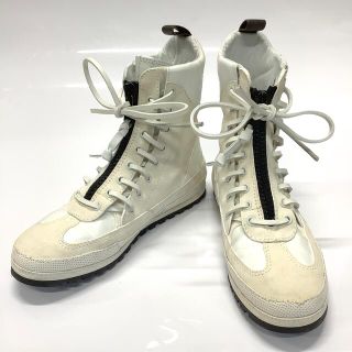 ルイヴィトン ハイカットスニーカー ホワイト レザー #37 r254-tops.edu.ng