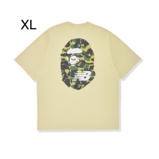 アベイシングエイプ(A BATHING APE)のXL 【 BAPE X NEW BALANCE 】APE HEAD  TEE(Tシャツ/カットソー(半袖/袖なし))