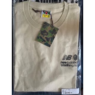 BAPE NEW BALANCE APE HEAD TEE オリーブ L