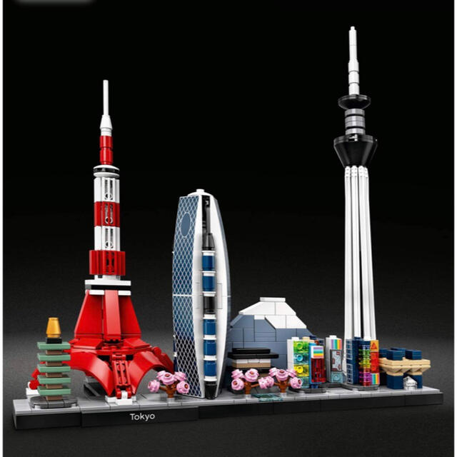 Lego(レゴ)のレア LEGOアーキテクチャー 東京 21051+さくら(限定) キッズ/ベビー/マタニティのおもちゃ(積み木/ブロック)の商品写真