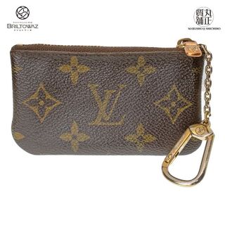 ルイヴィトン(LOUIS VUITTON)のルイヴィトン ポシェットクレ M62650 コインケース キーケース モノグラム アルマニャック 茶 小銭入れ レディース メンズ LV LOUISVUITTON USED【中古】【丸正質舗】【質屋】【ブリルトワーゼ】（M210838)(キーケース)