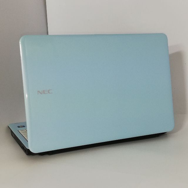 ノートPC NEC LS150BS1TL 水色 4GB RW 無線 Win10の通販 by 中古 ノートPC NEC LS150BS1TL 水色 4GB RW 無線 Win10の通販 by 中古