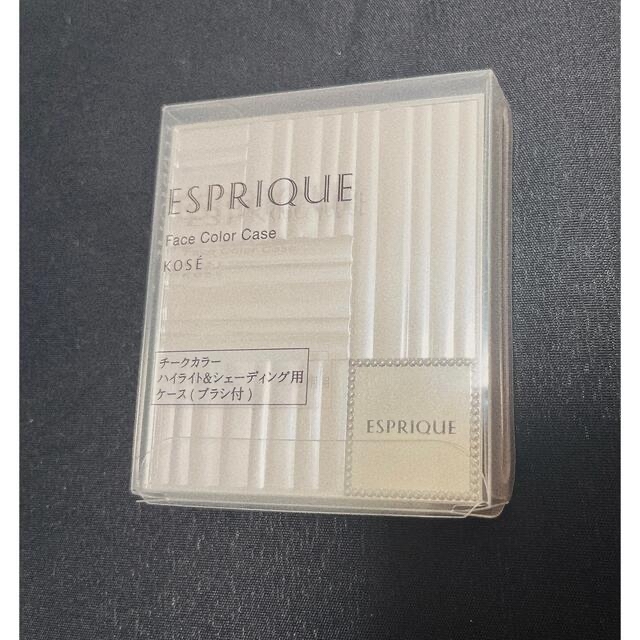 ESPRIQUE(エスプリーク)のエスプリーク  ピュアリーベール チーク  ケース ブラシ付 コスメ/美容のベースメイク/化粧品(チーク)の商品写真