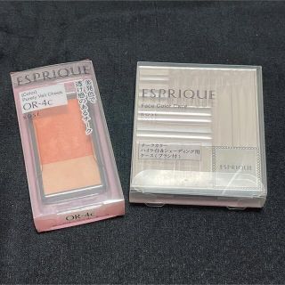 エスプリーク(ESPRIQUE)のエスプリーク  ピュアリーベール チーク  ケース ブラシ付(チーク)