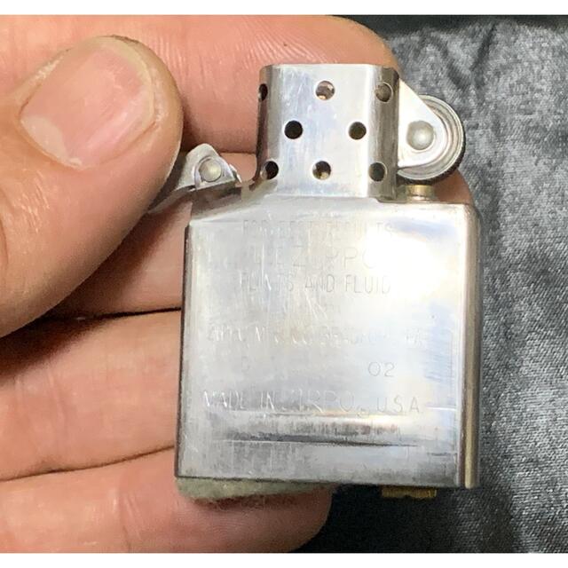 ZIPPO(ジッポー)のzippo スターリングシルバー 2002 メンズのファッション小物(タバコグッズ)の商品写真