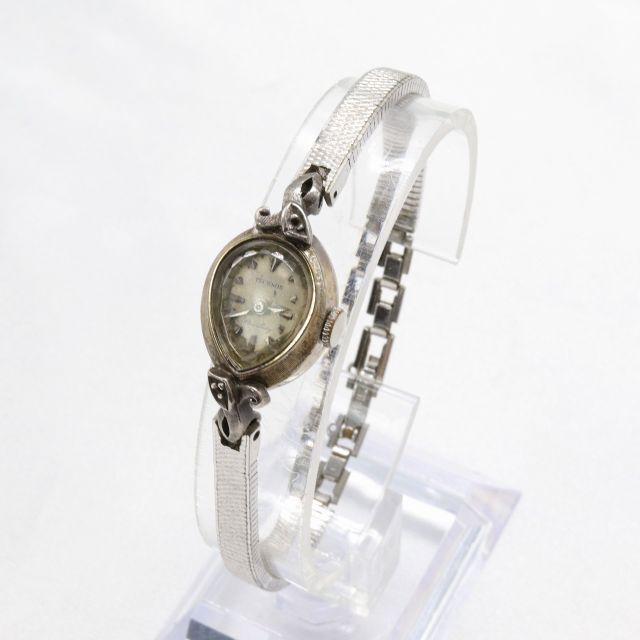 TECHNOS(テクノス)のW4-15 動作品 テクノス スターレディ 手巻き 腕時計 機械式 ヴィンテージ レディースのファッション小物(腕時計)の商品写真