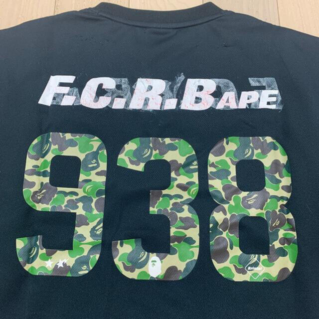 F.C.R.BAPE FCRB 938 TEAM TEE WHITE L