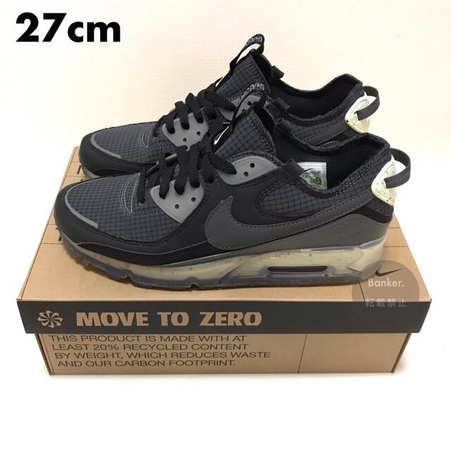 NIKE - 27《新品》NIKE AIR MAX TERRASCAPE 90 ブラックの通販 by ...