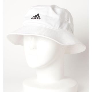 アディダス(adidas)のアディダス　バケハ　ホワイト(ハット)