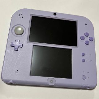 ニンテンドー2DS(ニンテンドー2DS)の良品 ニンテンドー2DS ラベンダー 本体 タッチペン ゲーム機(携帯用ゲーム機本体)